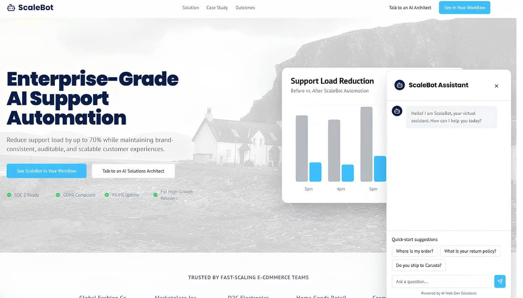 Michael Brown app screenshot